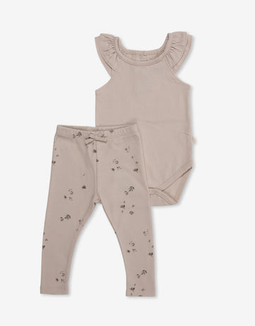 Bodysuit & Long Tights Set O